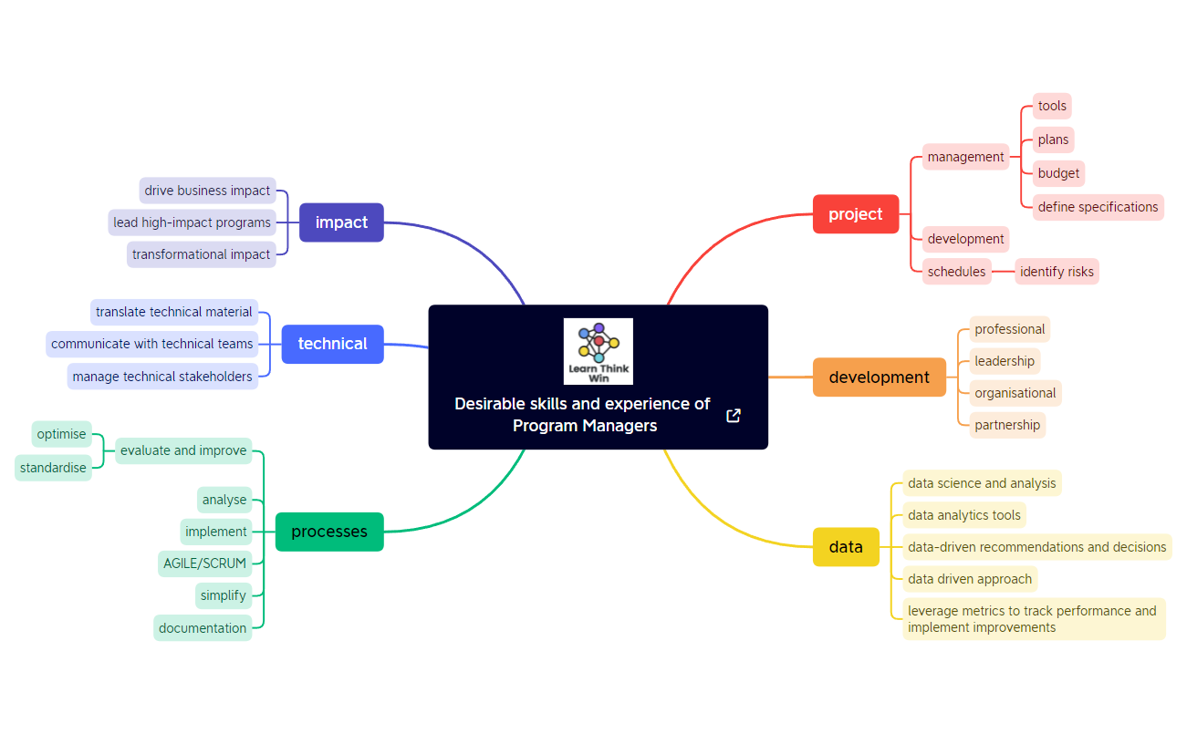 Desirable skills and experience of Program Managers preview 1