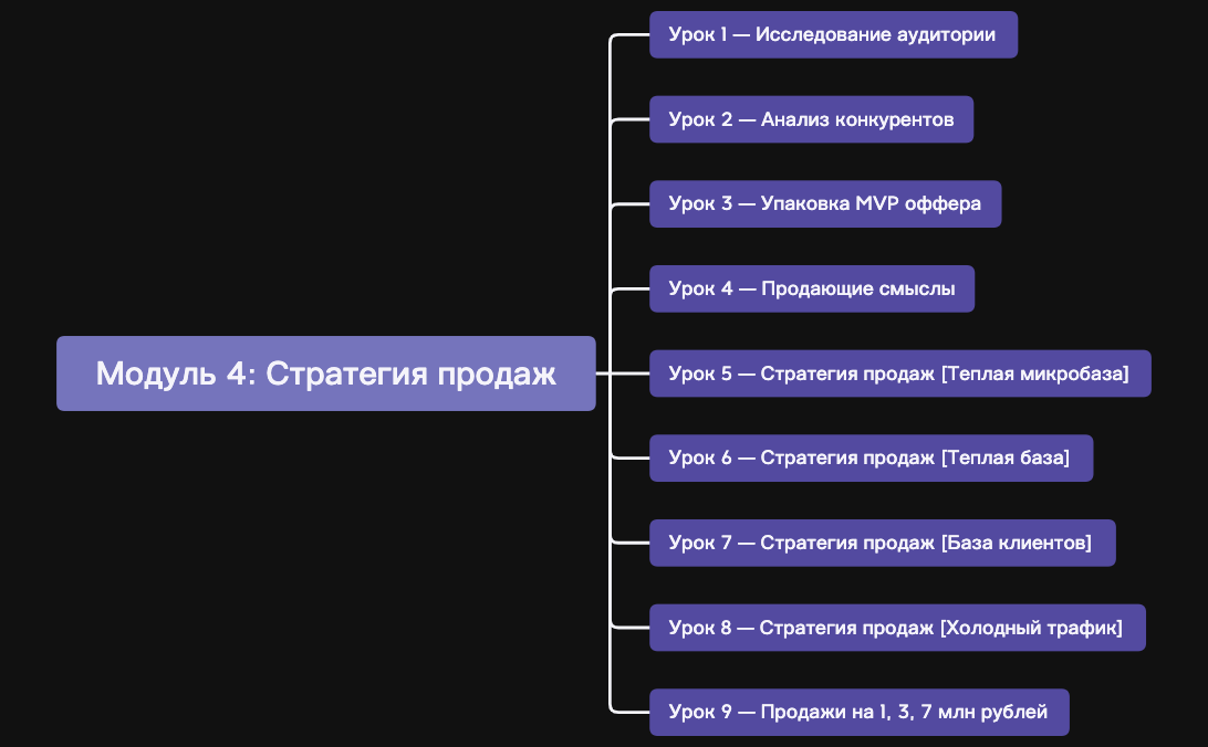 Модуль 4: Стратегия продаж preview 1