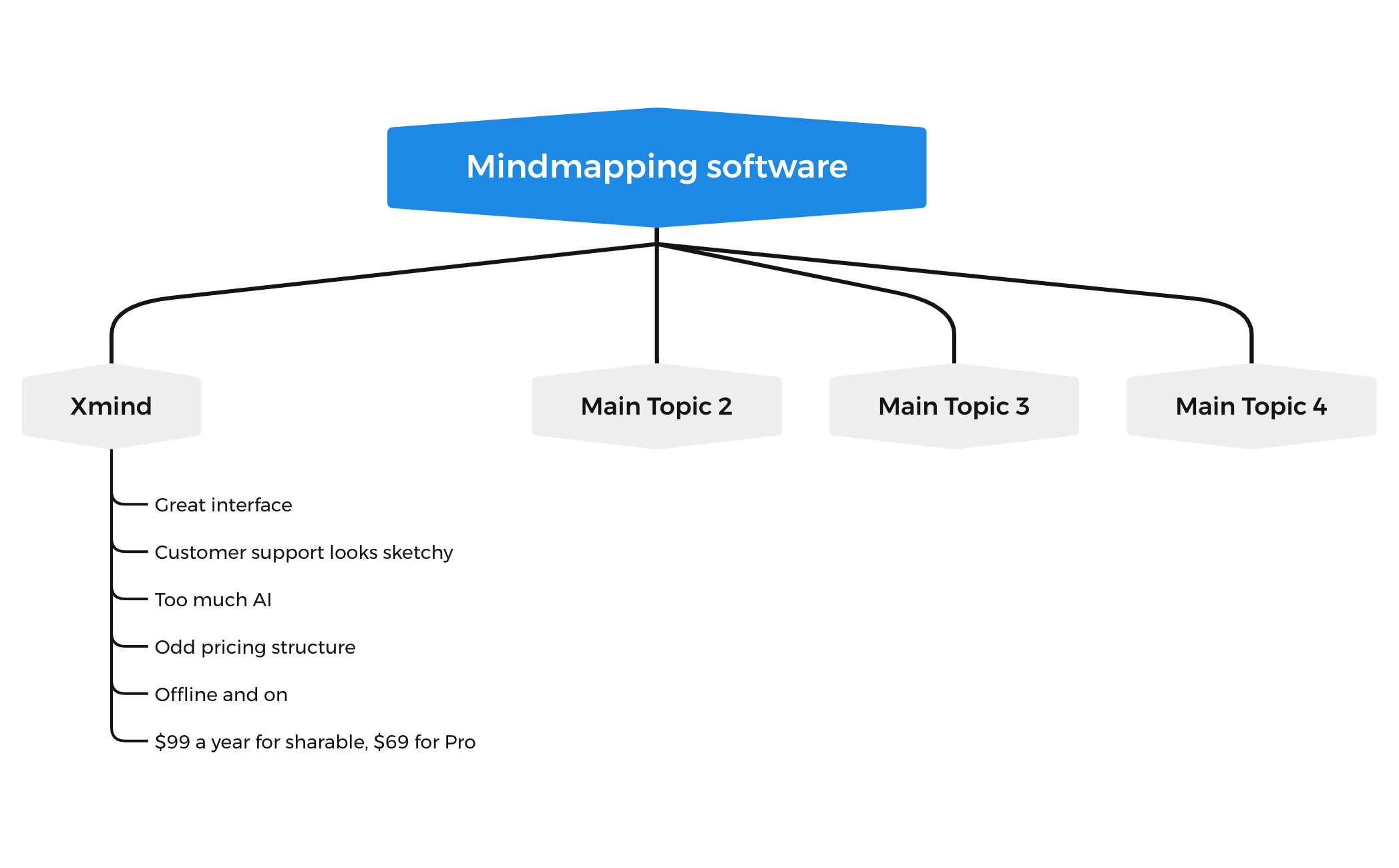 Map 1 - XMind Template