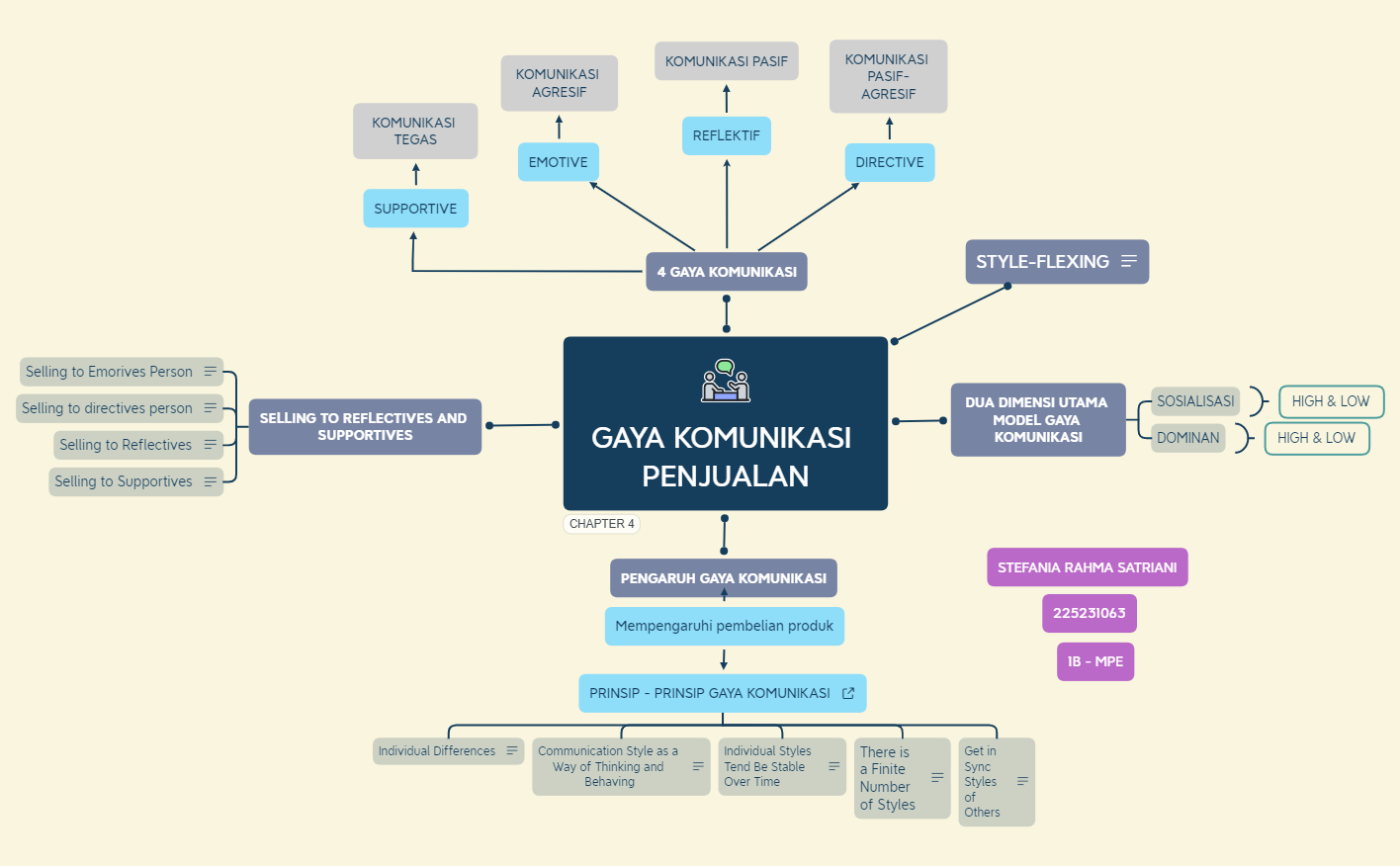 STEFANIA RAHMA S_225231063_MINDMAP CHAPTER 4.xmind - XMind Template