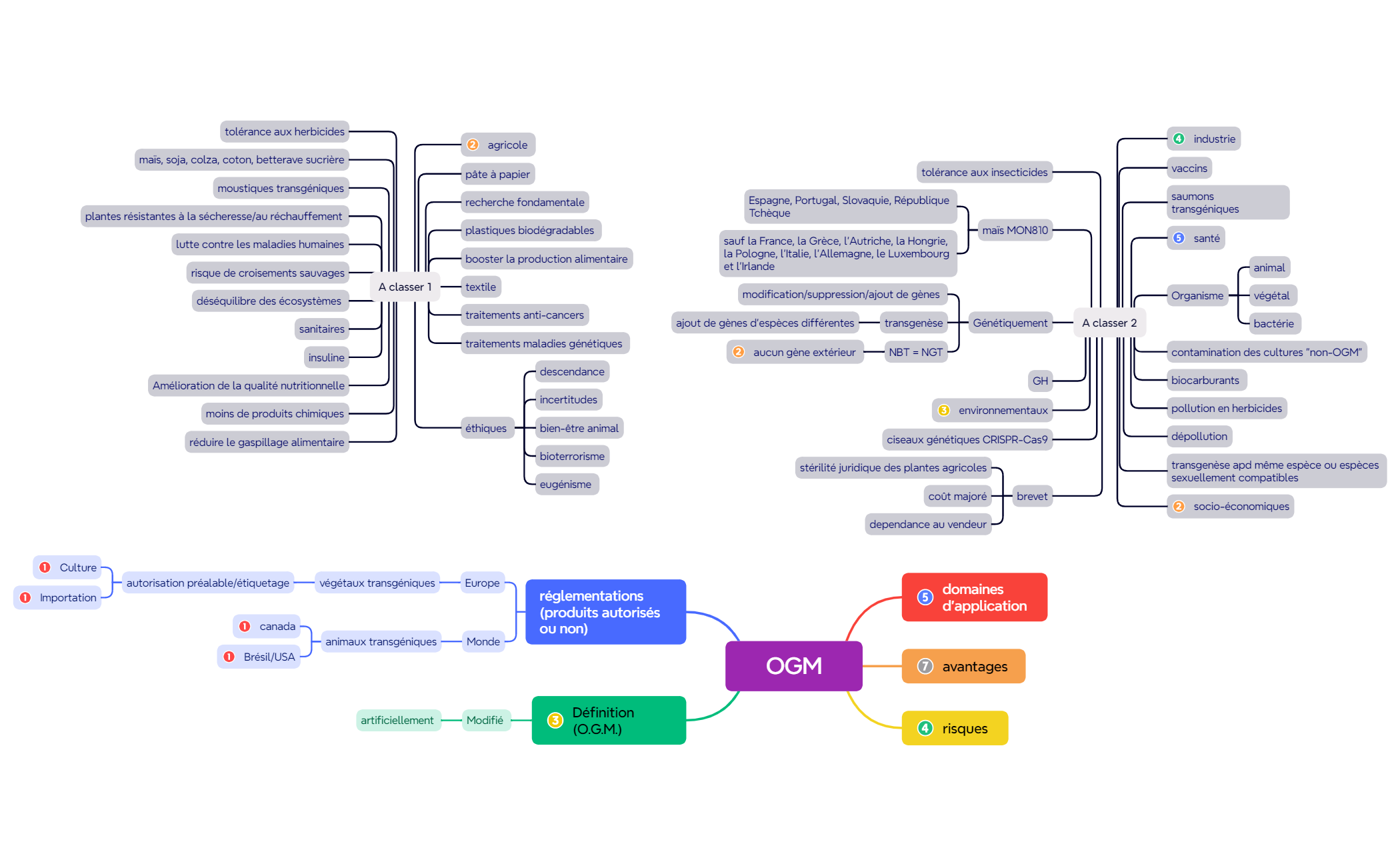 OGM à complèter preview 1