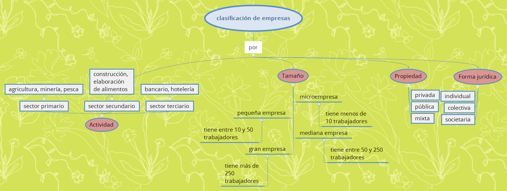 clasificación de empresas preview 1