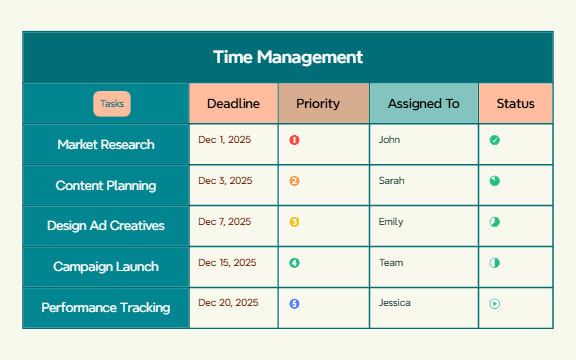 Time Management preview 1