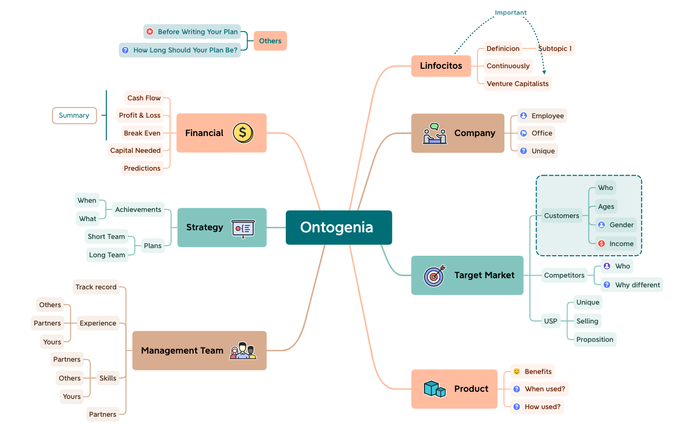 Business Plan - XMind Template