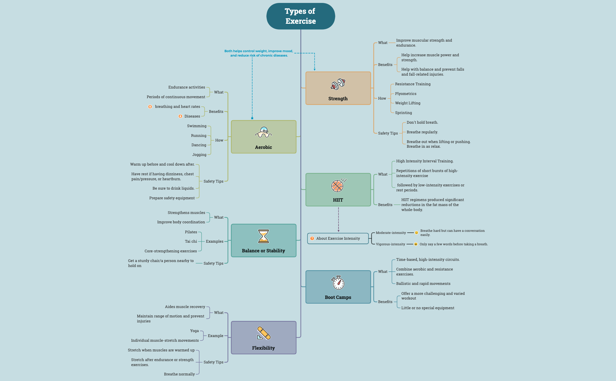 Types of Exercise preview 1
