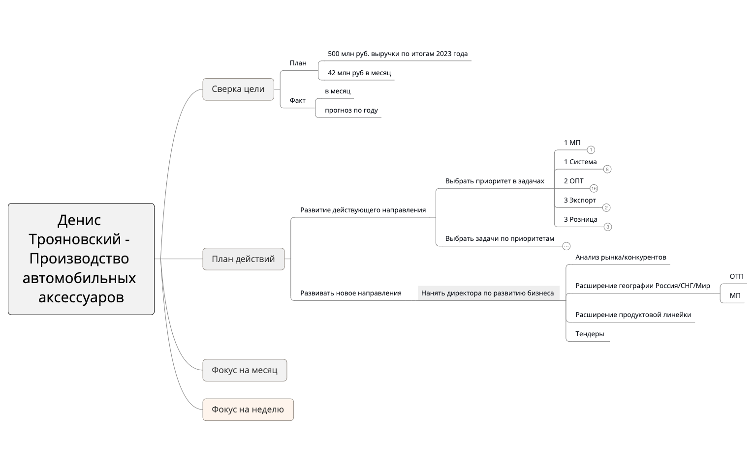 План действий_Денис Трояновский - Производство автомобильных аксессуаров preview 1
