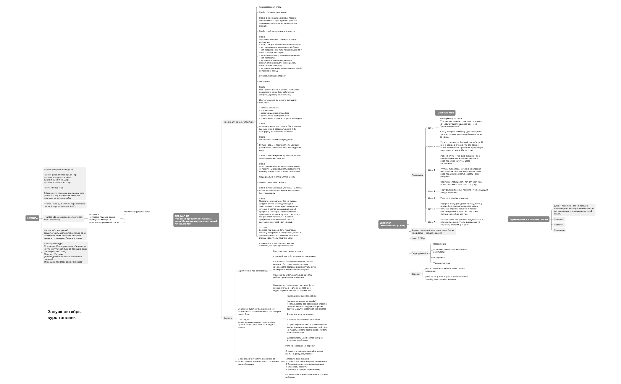 Запуск октябрь, курс таплинк preview 1