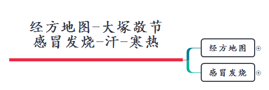 经方地图-大塚敬节 感冒发烧-汗-寒热 preview 1