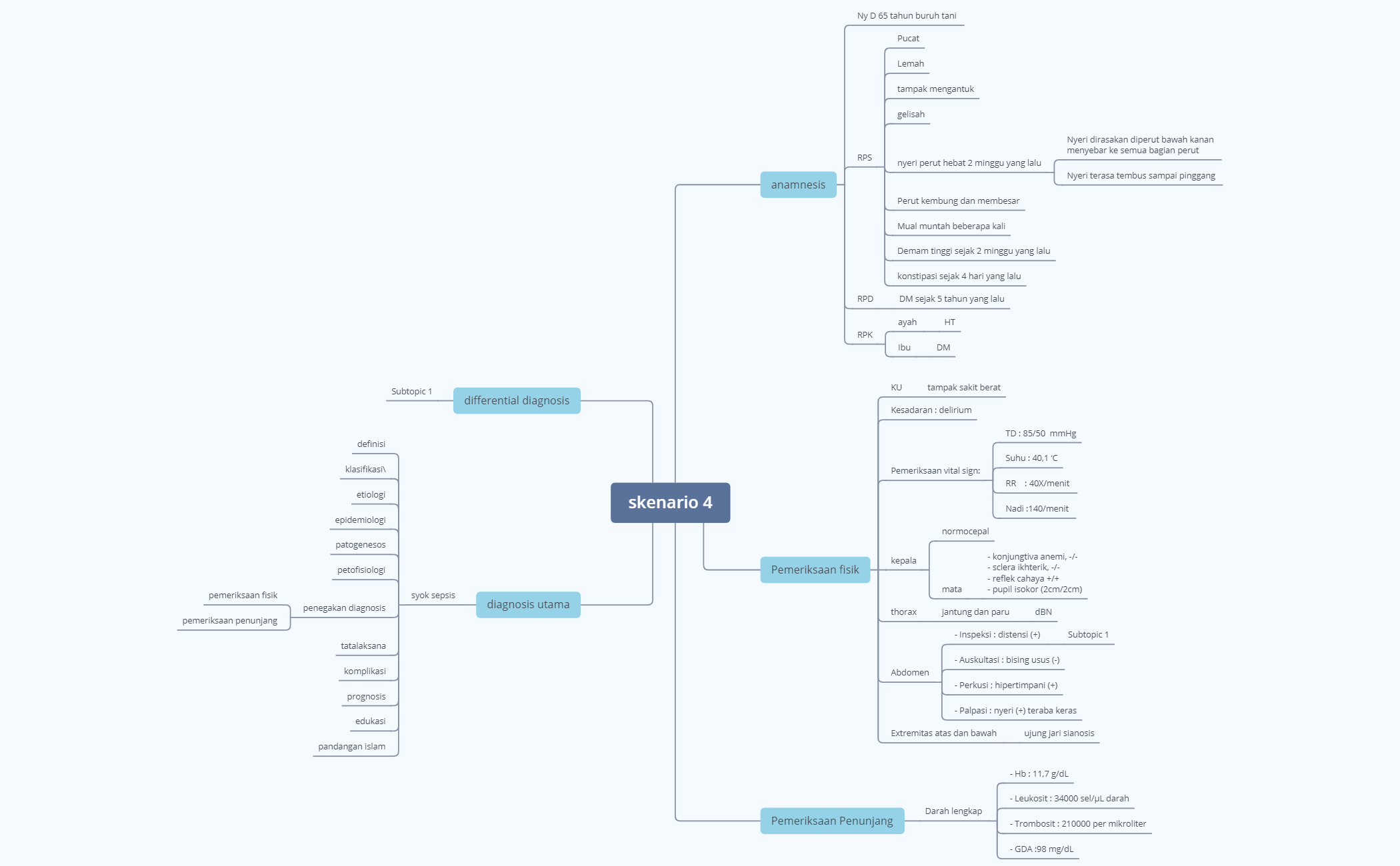 skenario 4 - XMind Template