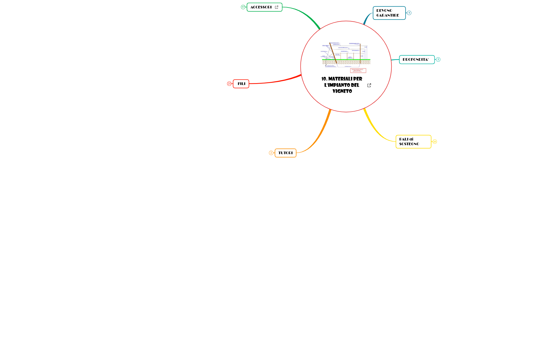 10. MATERIALI per l'IMPIANTO del VIGNETO preview 1