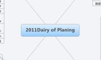 2011Dairy of Planing