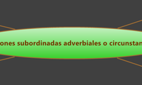 Oraciones subordinadas adverbiales o circunstanciales