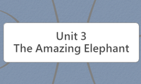 Unit 3 
The Amazing Elephant