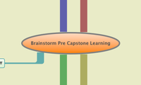 Brainstorm Pre Capstone Learning