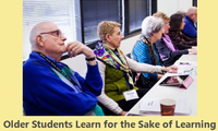Older Students Learn for the Sake of Learning