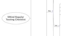 XMind Regular Testing Checklist