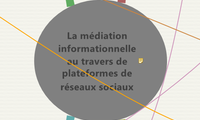 La médiation informationnelle  au travers de plateformes de réseaux sociaux