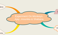 Experiment on monkeys. ajay ,mounika & shabana