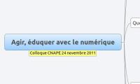 Agir, éduquer avec le numérique