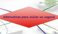 Alternativas para iniciar un negocio 