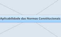 Aplicabilidade das Normas Constitucionais