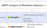 SWOT Analysis of Markdown Reports