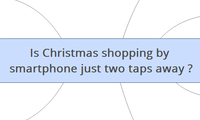 Is Christmas shopping by smartphone just two taps away ?