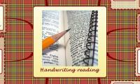 Handwriting reading