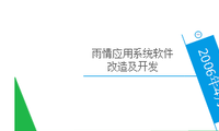 历年水利软件 开发项目一览表(1)