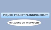 INQUIRY PROJECT PLANNING CHART