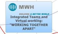 Integrated Teams and Virtual working: "WORKING TOGETHER APART"