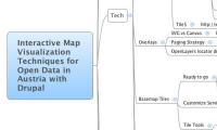 Interactive Map Visualization Techniques for Open Data in Austria with Drupal