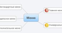 Меню