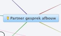 Partner gesprek afbouw