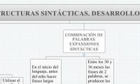 FRASES Y ESTRUCTURAS SINTÁCTICAS. DESARROLLO SINTÁCTICO.