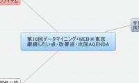 第16回データマイニング+WEB＠東京
継続したい点・改善点・次回AGENDA