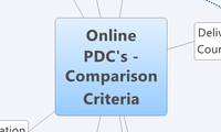 Online PDC's - Comparison Criteria