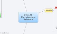 Site and Participation Selecton