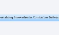 Sustaining Innovation in Curriculum Delivery