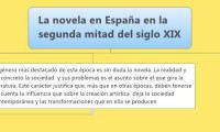 La novela en España en la segunda mitad del siglo XIX