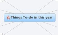 Things To-do in this year