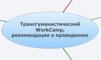 Трансгуманистический 
WorkCamp, 
рекомендации к проведению