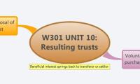 W301 UNIT 10: Resulting trusts