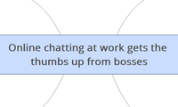 Online chatting at work gets the thumbs up from bosses
