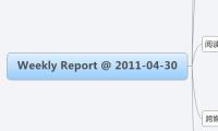 Weekly Report @ 2011-04-30