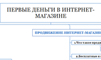 Первые деньги в интернет-магазине