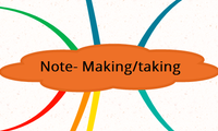 Note- Making/Taking