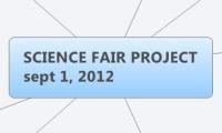 SCIENCE FAIR PROJECT
sept 1, 2012
