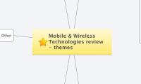 Mobile & Wireless 
Technologies review 
- themes
