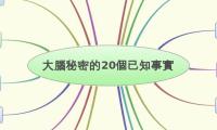 大腦秘密的20個已知事實